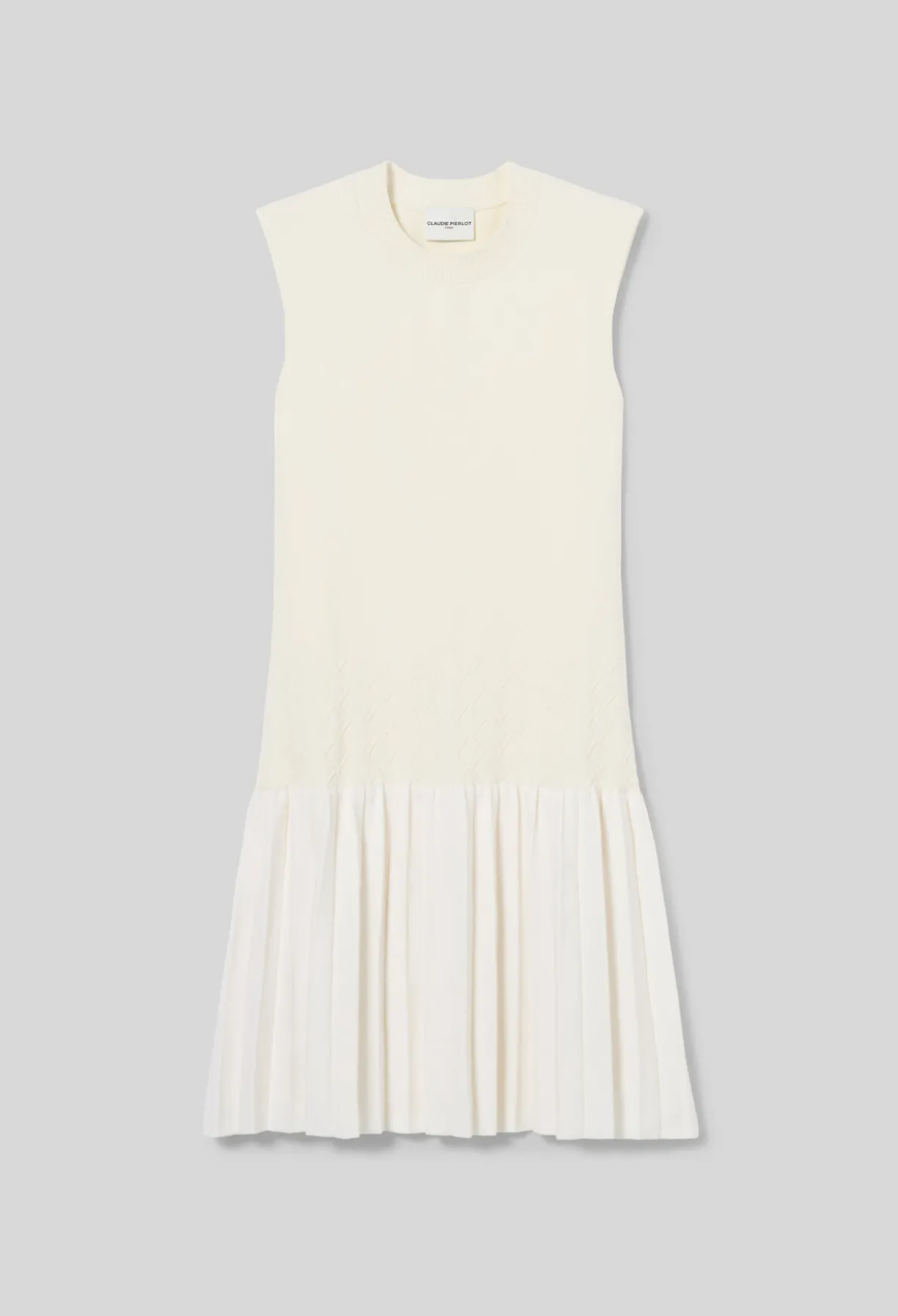 Robe courte maille