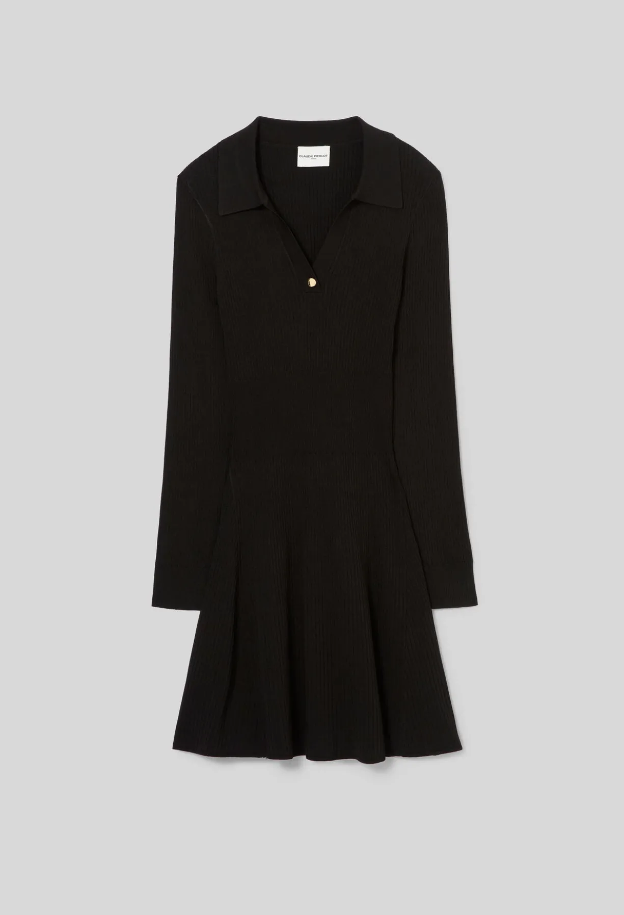 Robe courte maille fine
