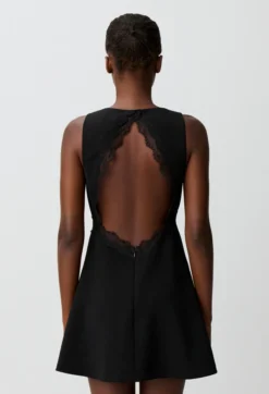 Robe dos nu dentelle