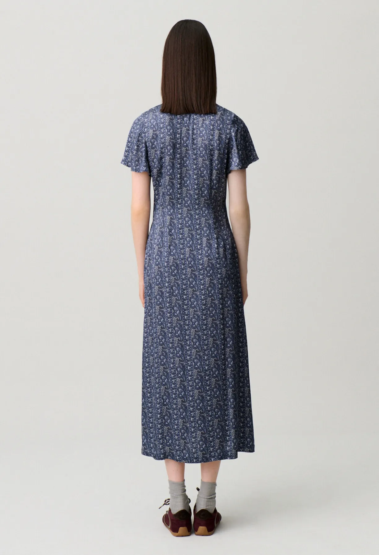 Robe fluide imprimée