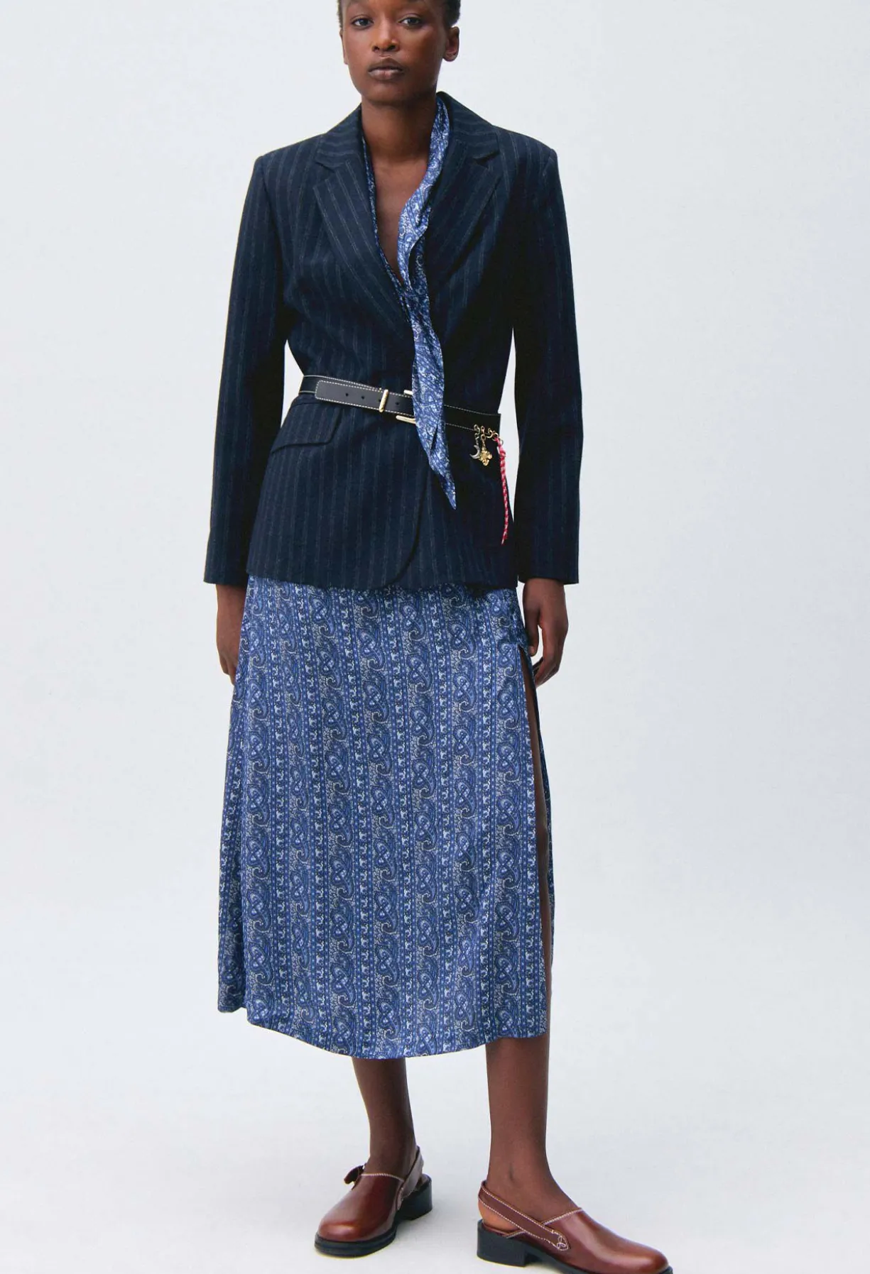 Robe fluide imprimée