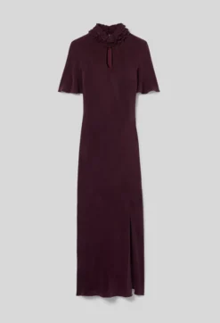 Robe fluide midi