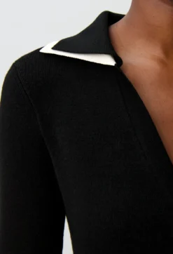 Robe longue maille