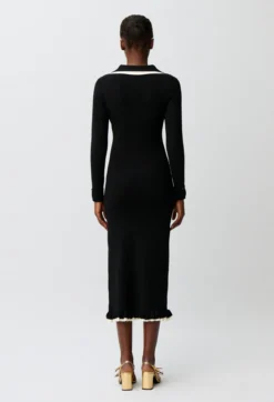 Robe longue maille