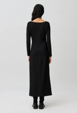 Robe longue près du corps jersey