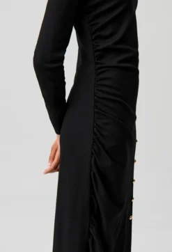 Robe longue près du corps jersey