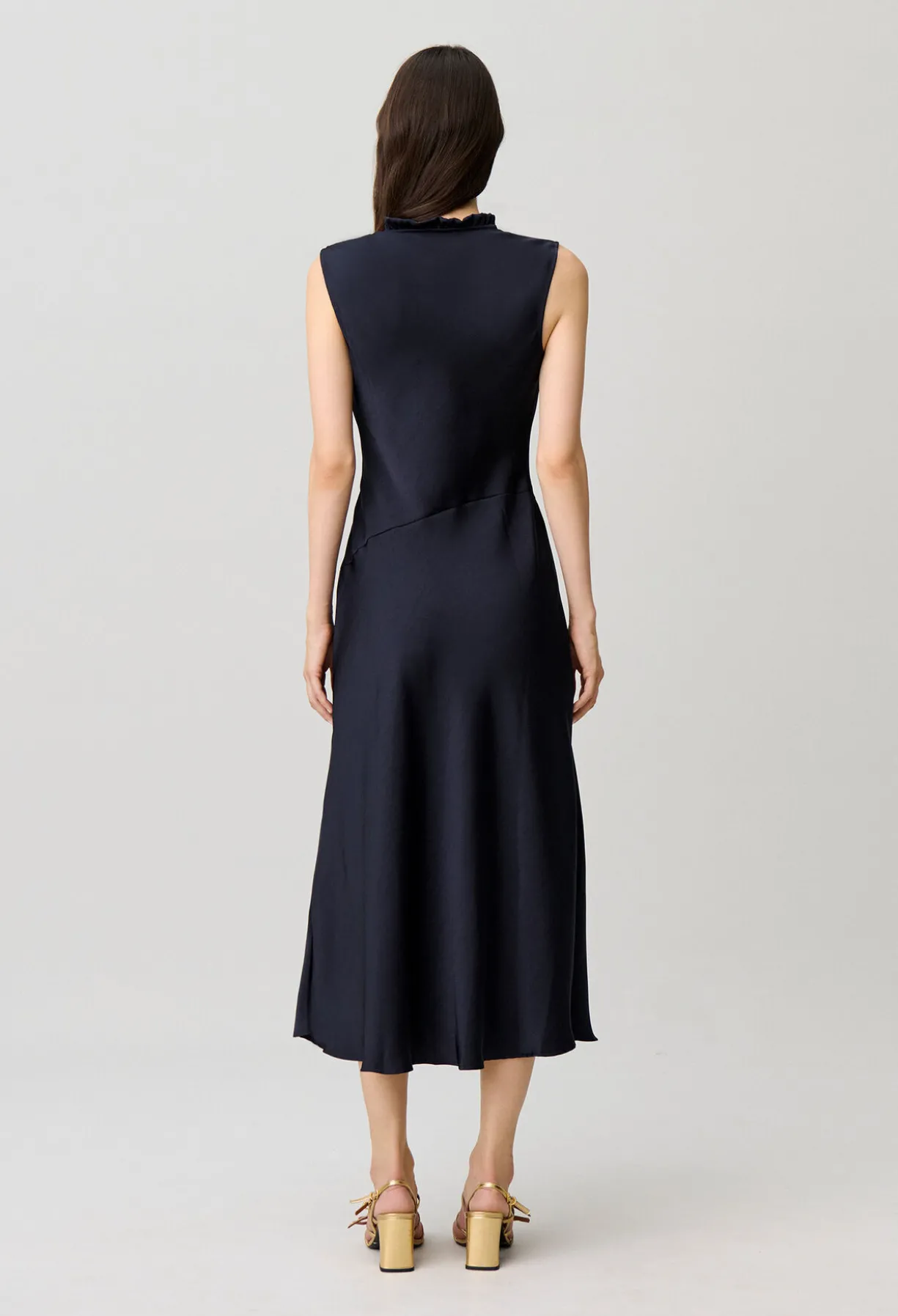 Robe midi fluide