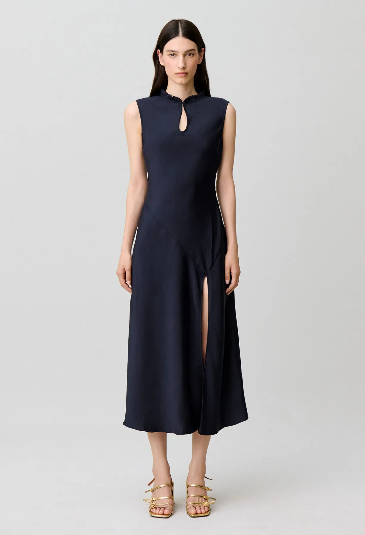 Robe midi fluide