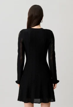 Robe patineuse maille lurex