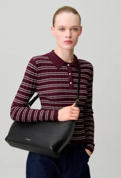 Sac Azur M cuir lisse