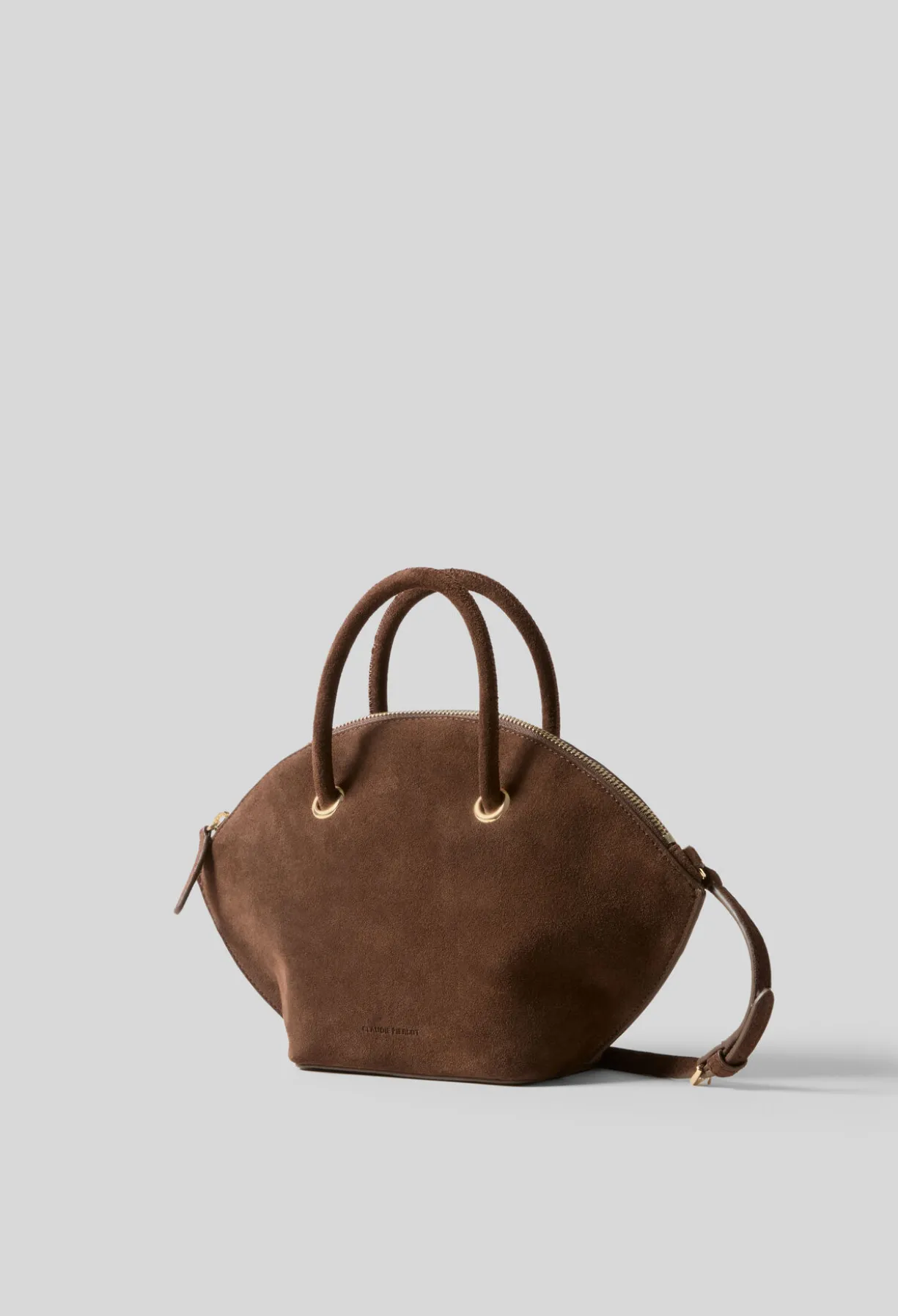 Sac Grelot cuir velours