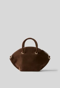 Sac Grelot cuir velours