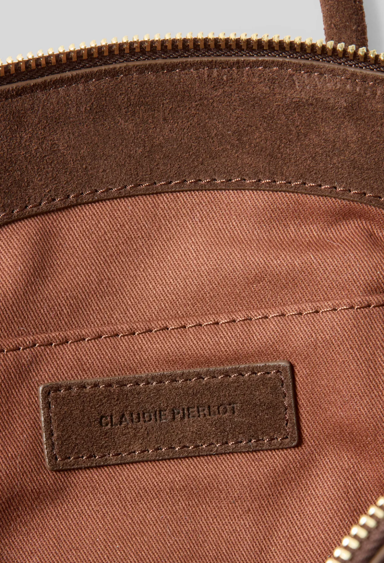 Sac Grelot cuir velours