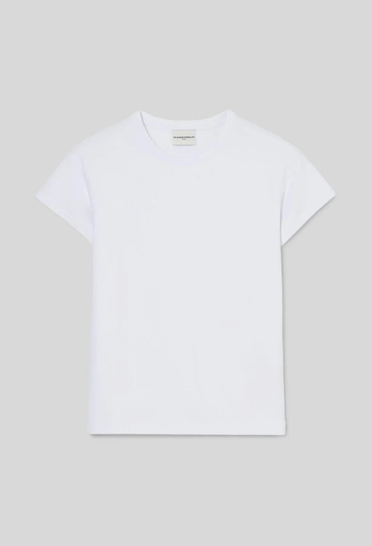 T-shirt blanc à manches courtes