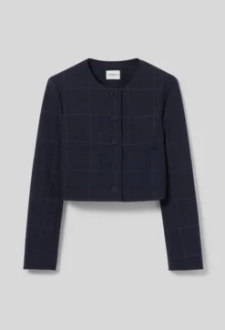 Veste boîte à carreaux