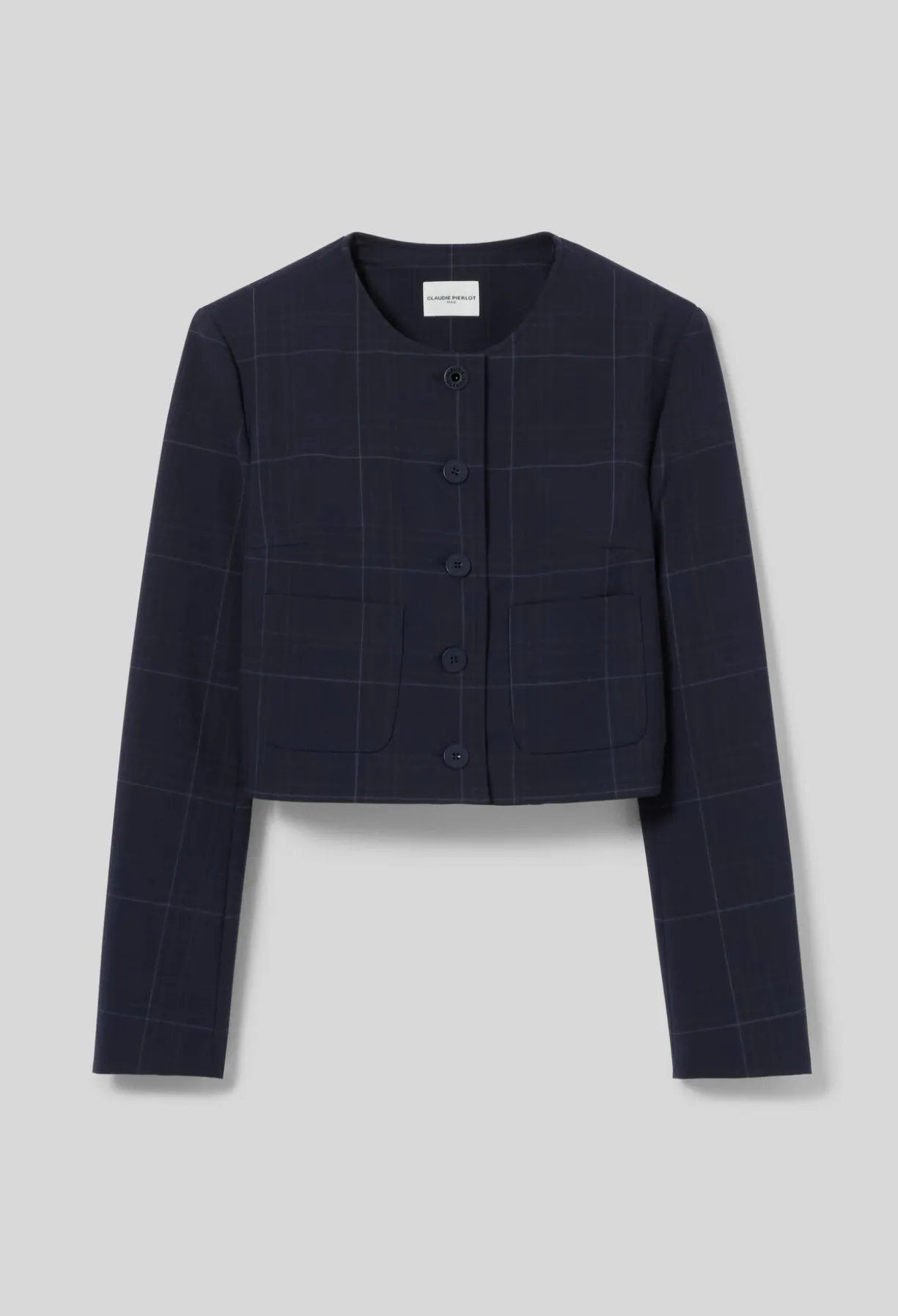 Veste boîte à carreaux