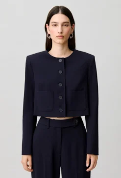 Veste col rond