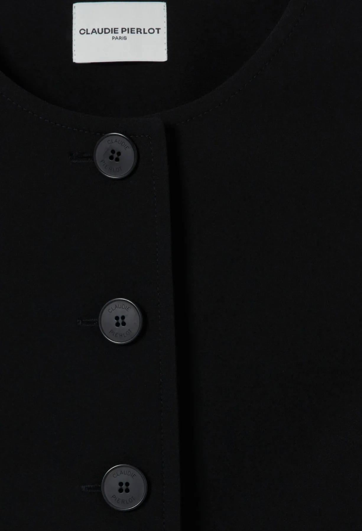 Veste col rond