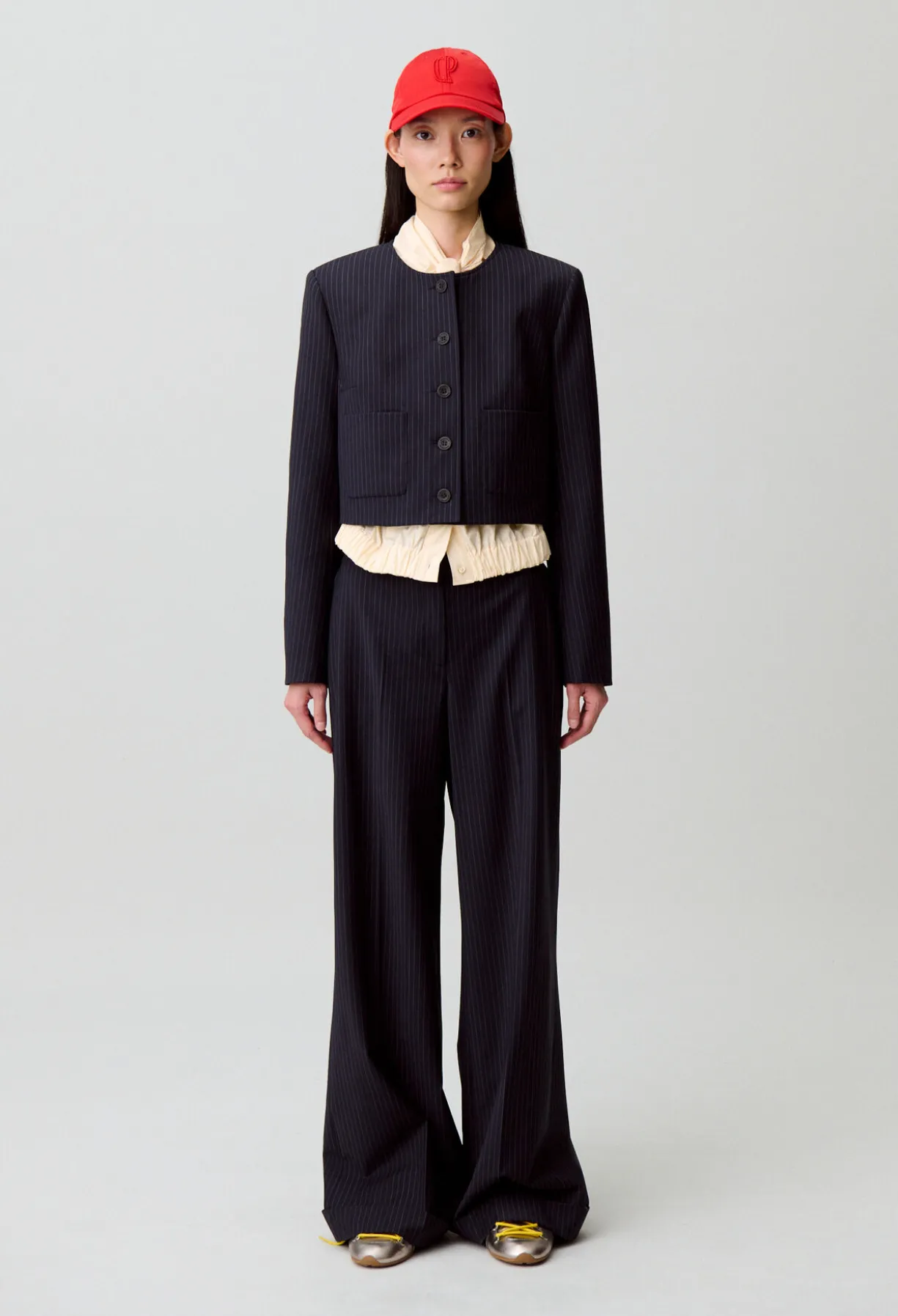 Veste courte tailleur