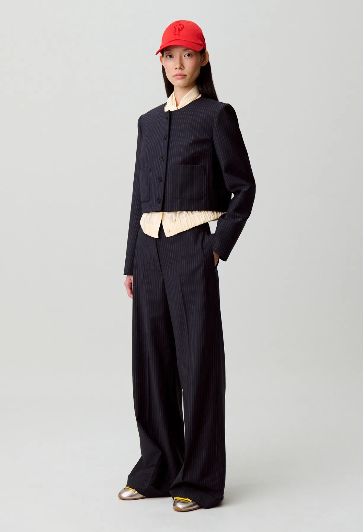 Veste courte tailleur