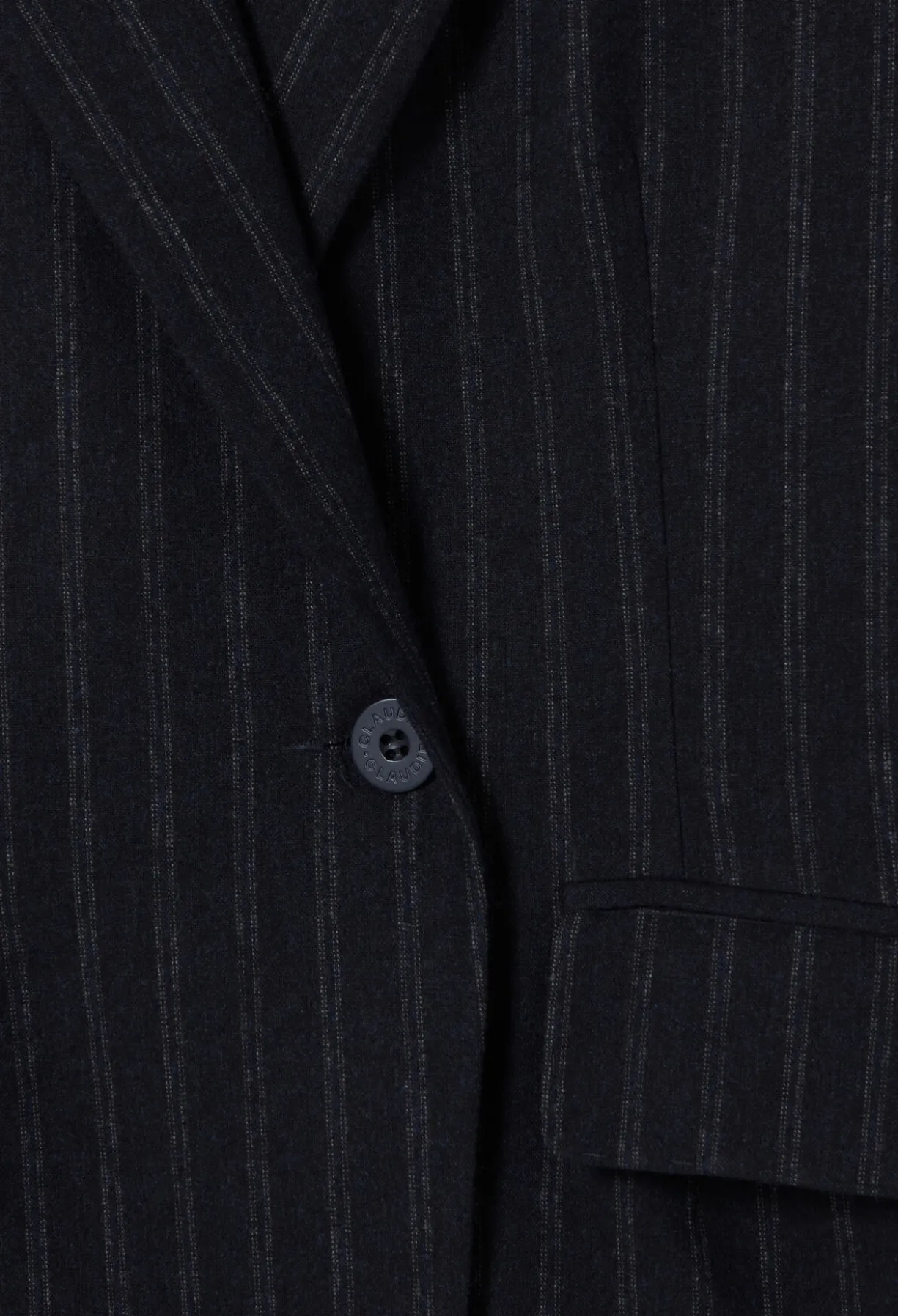 Veste rayée laine mélangée