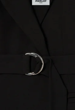 Veste tailleur ceinturée